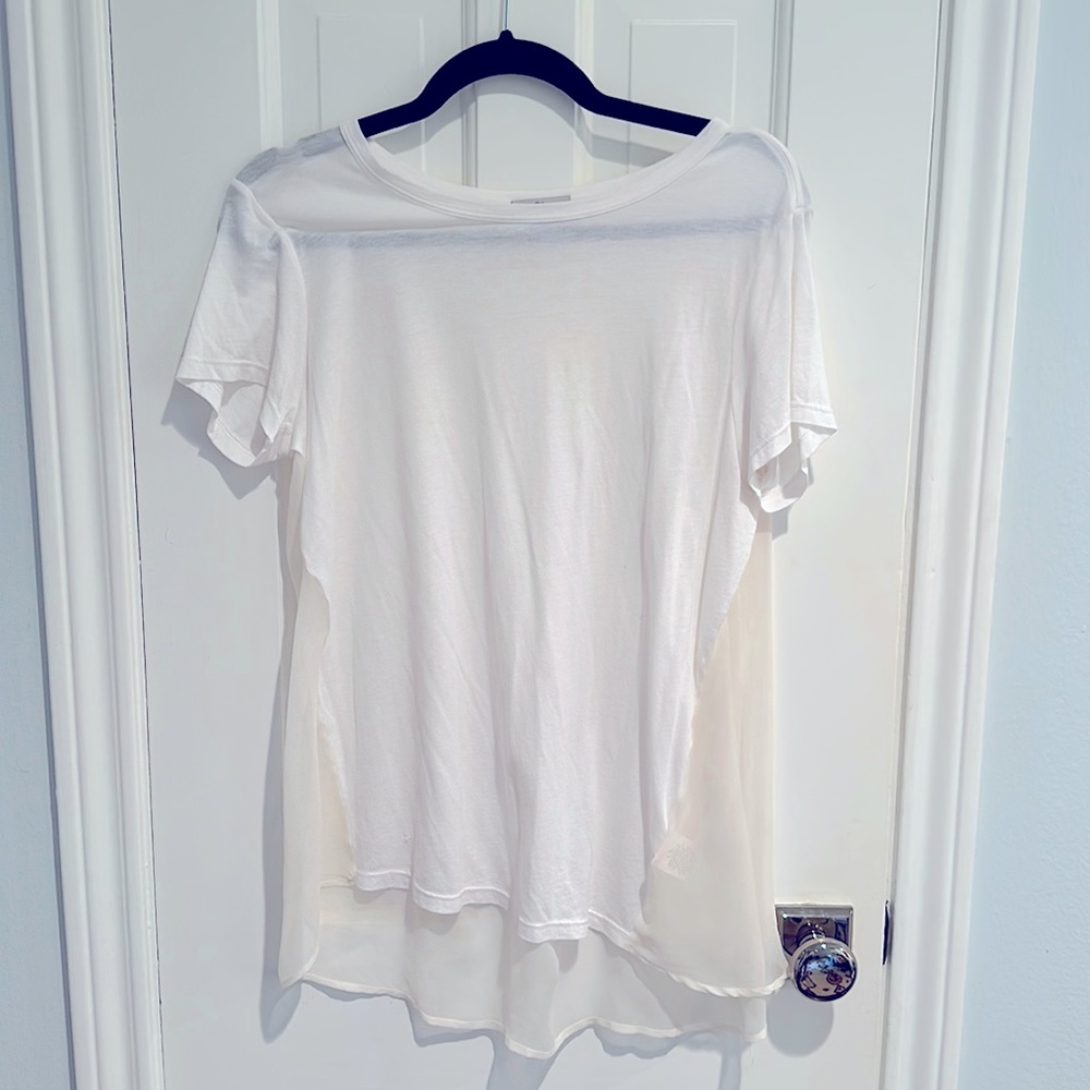 Clu sheer knit top